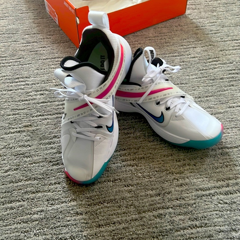 Indoor basketball sneakers. Nike, Women’s 8.5.